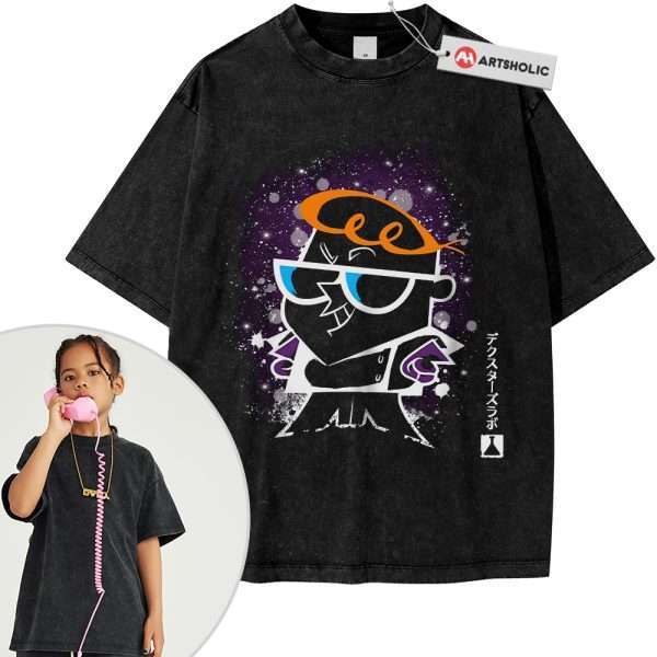 Dexter's Laboratory Shirt For Kids, Animated Shirt For Kids, Vintage T-Shirt For Kids