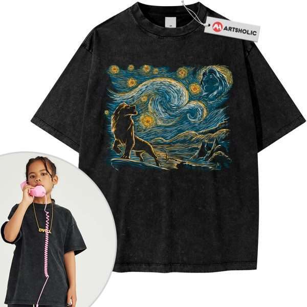 The Lion King Shirt For Kids, Animated Shirt For Kids, Vintage T-Shirt For Kids