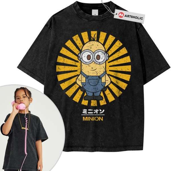 Minions Shirt For Kids, Animated Shirt For Kids, Vintage T-Shirt For Kids