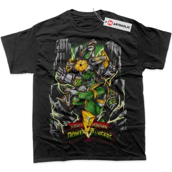 Mighty Morphin Power Rangers Shirt, Animated Shirt, Graphic T-Shirt