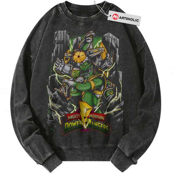 Mighty Morphin Power Rangers Sweatshirt, Animated Sweatshirt, Vintage Sweatshirt