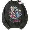 Rick and Morty Sweatshirt, Animated Sweatshirt, Vintage Sweatshirt
