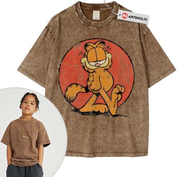 The Garfield Movie Shirt For Kids, Animated Shirt For Kids, Vintage Tee For Kids