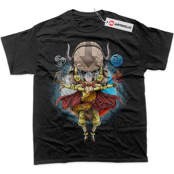 Aang and Appa Shirt, Avatar The Last Airbender Shirt, Animated Shirt, Graphic Tee