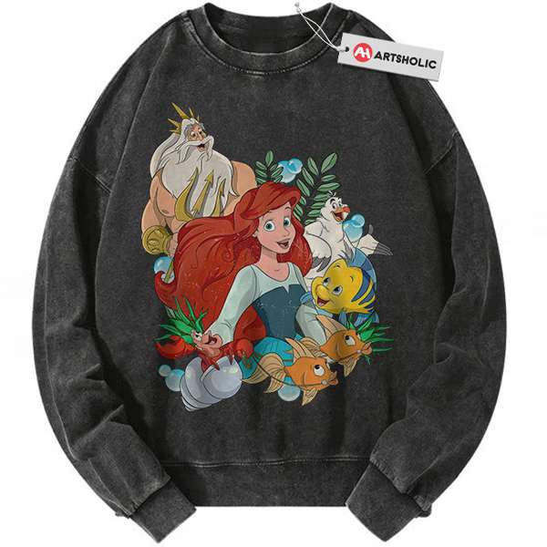 The Little Mermaid Sweatshirt, Animated Sweatshirt, Vintage Sweatshirt