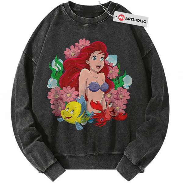The Little Mermaid Sweatshirt, Animated Sweatshirt, Vintage Sweatshirt