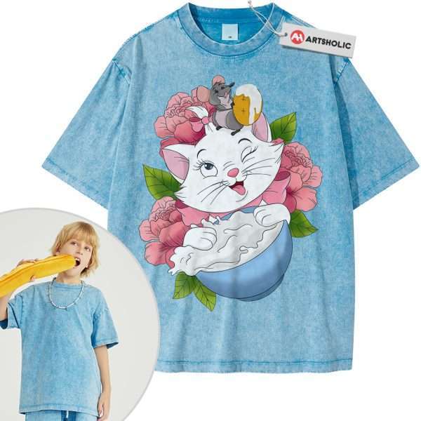 Marie Shirt For Kids, The Aristocats Shirt For Kids, Animated Shirt For Kids, Vintage T-Shirt For Kids