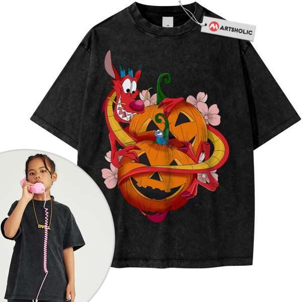 Mushu vs Cri-Kee Shirt For Kids, Mulan Shirt For Kids, Animated Shirt For Kids, Vintage Tee For Kids