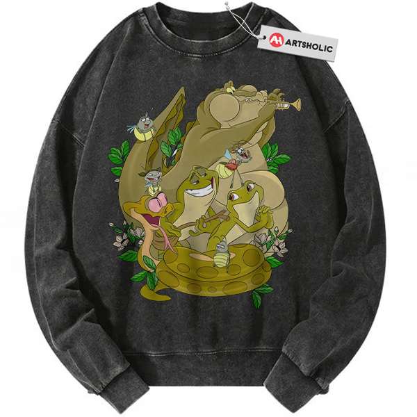 The Princess and the Frog Sweatshirt, Animated Sweatshirt, Vintage Sweatshirt