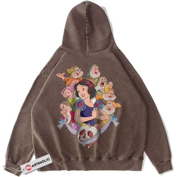 Snow White and the Seven Dwarfs Hoodie, Animated Hoodie, Vintage Hoodie