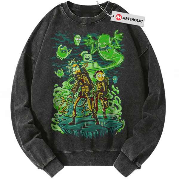Rick and Morty Sweatshirt, Animated Sweatshirt, Vintage Sweatshirt