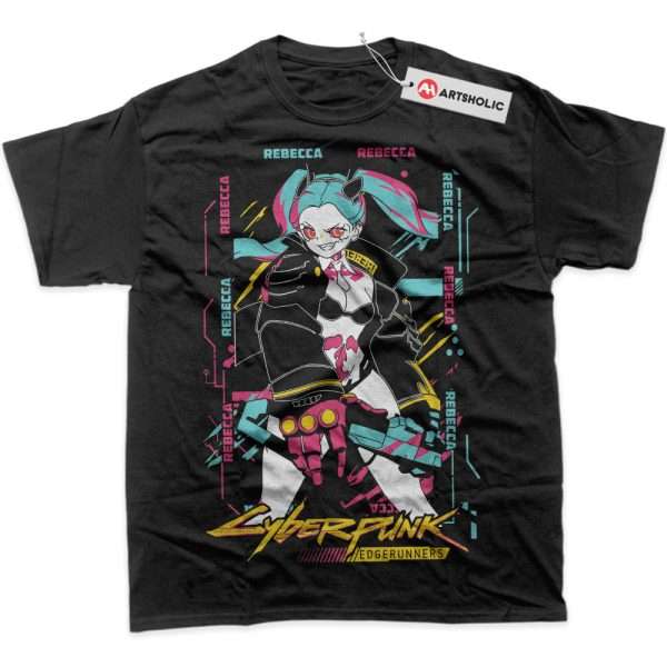 Rebecca Shirt, Cyberpunk: Edgerunners Shirt, Game Shirt, Graphic Tee