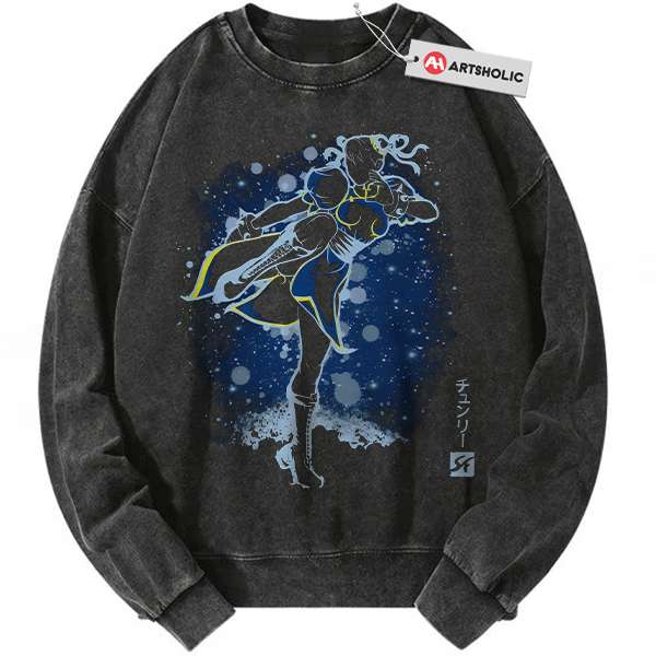 Chun Li Sweatshirt, Street Fighter Sweatshirt, Game Sweatshirt, Vintage Sweatshirt