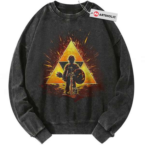 Link Sweatshirt, The Legend of Zelda Sweatshirt, Game Sweatshirt, Vintage Sweatshirt
