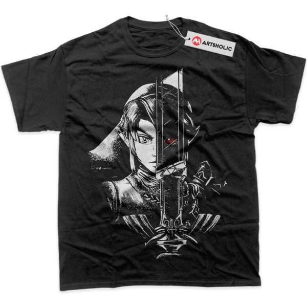 Link Shirt, The Legend of Zelda Shirt, Game Shirt, Graphic T-Shirt