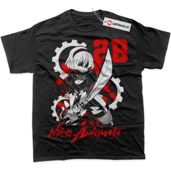 2B Shirt, NieR:Automata Shirt, Game Shirt, Graphic Tee