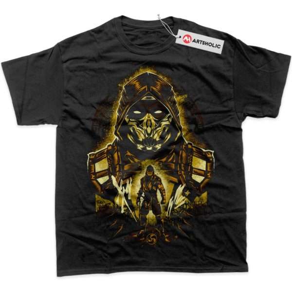 Scorpion Shirt, Mortal Kombat Shirt, Game Shirt, Graphic Tee