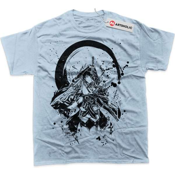 Raiden Shogun Shirt, Genshin Impact Shirt, Game Shirt, Graphic T-Shirt