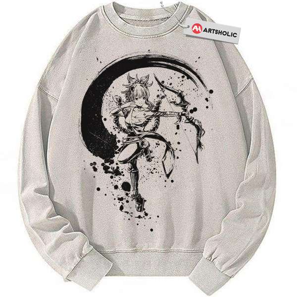 Yoimiya Sweatshirt, Genshin Impact Sweatshirt, Game Sweatshirt, Vintage Sweatshirt