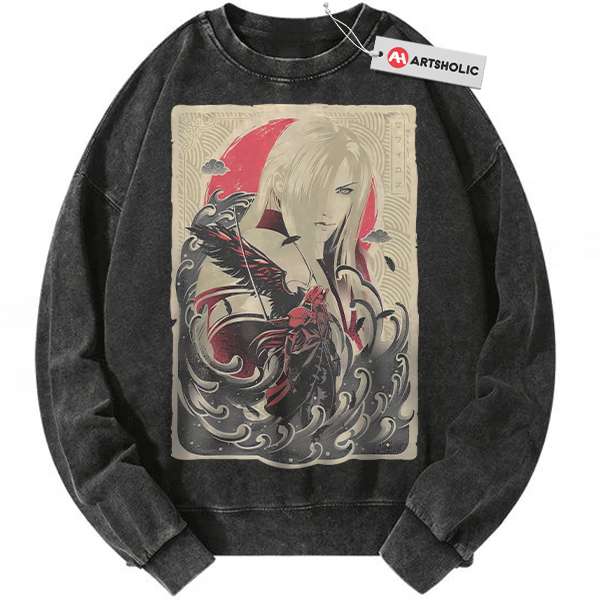 Sephiroth Sweatshirt, Final Fantasy Sweatshirt, Game Sweatshirt, Vintage Sweatshirt