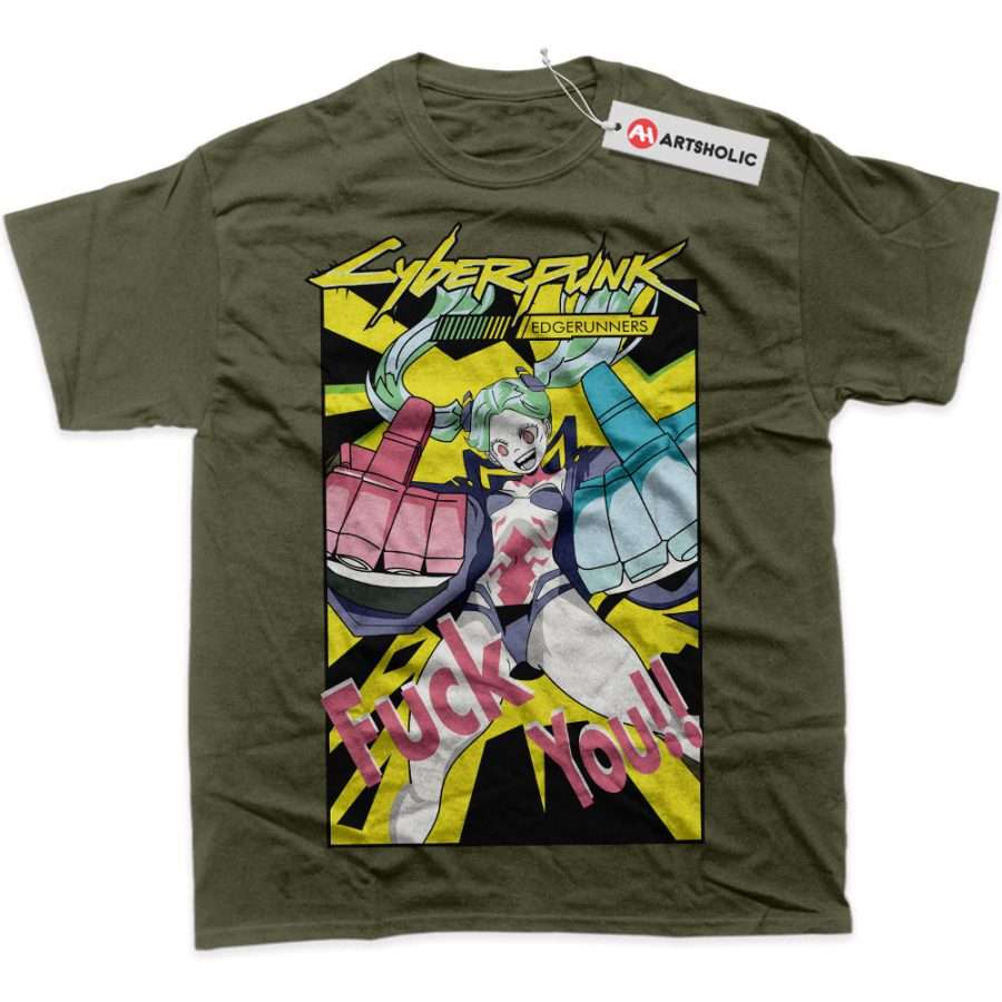 Rebecca Shirt, Cyberpunk: Edgerunners Shirt, Game Shirt, Graphic T