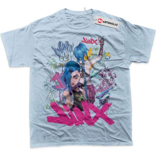 Jinx Shirt, League of Legends Shirt, LoL Shirt, Game Shirt, Graphic T-Shirt