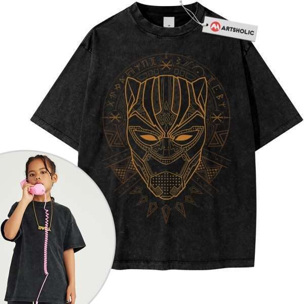 Erik Killmonger Shirt For Kids, Black Panther Shirt For Kids, Marvel Comics Shirt For Kids, Vintage T-Shirt For Kids