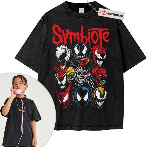 Venom Shirt For Kids, Symbiotes Shirt For Kids, Marvel Comics Shirt For Kids, Vintage T-Shirt For Kids