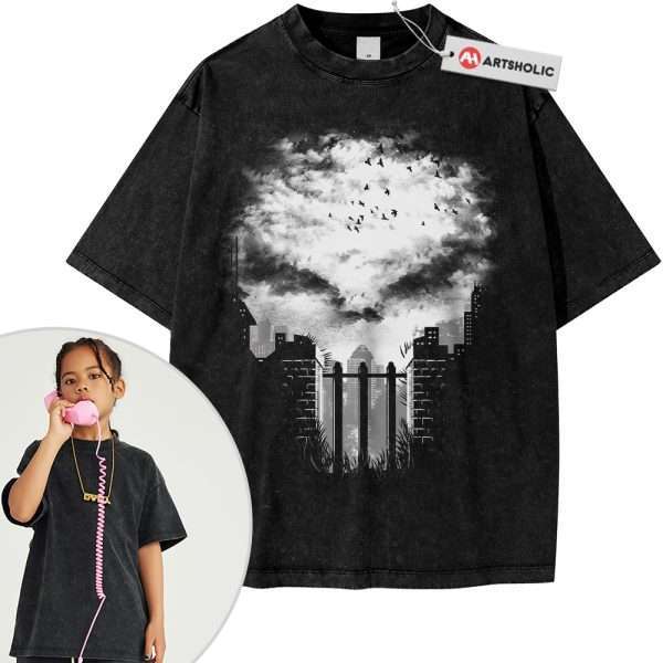 The Punisher Shirt For Kids, Marvel Comics Shirt For Kids, Vintage T-Shirt For Kids