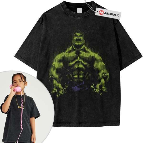 Hulk Shirt For Kids, Marvel Comics Shirt For Kids, Vintage T-Shirt For Kids