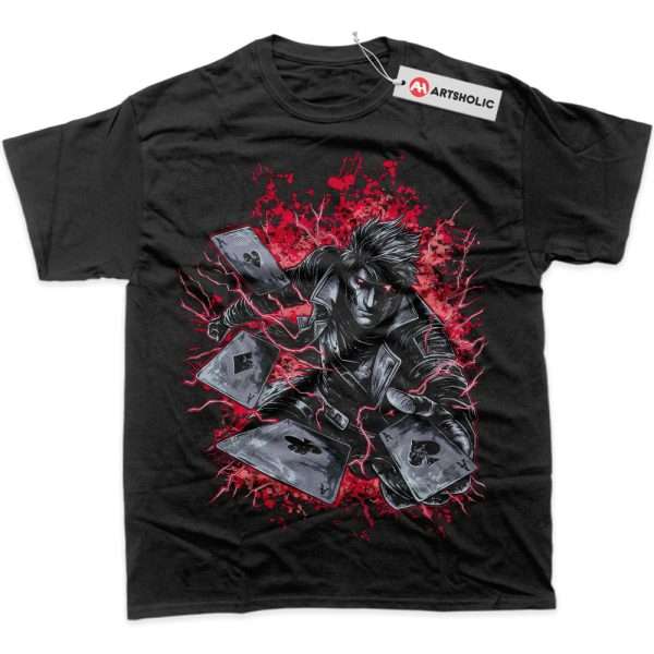 Gambit Shirt, X-Men Shirt, Marvel Comics Shirt, Graphic Tee