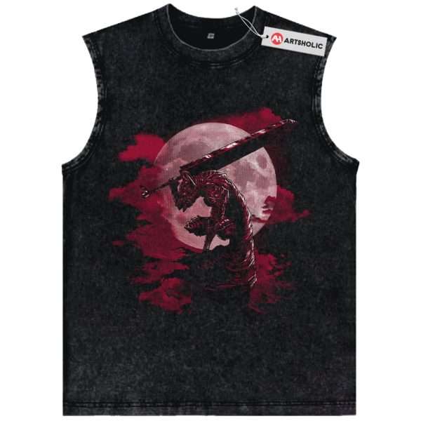 Guts Tank Top, Berserk Tank Top, Anime Tank Top, Vintage Tank Top