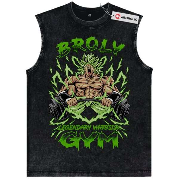 Broly Tank Top, Dragon Ball Z Tank Top, DBZ Tank Top, Anime Tank Top, Vintage Tank Top