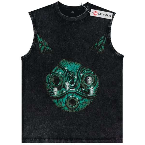 Princess Mononoke Tank Top, Studio Ghibli Tank Top, Anime Tank Top, Vintage Tank Top