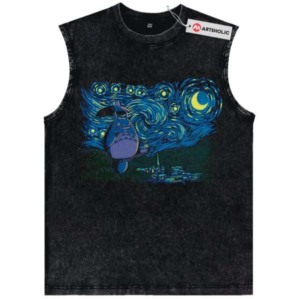 My Neighbor Totoro Tank Top, Studio Ghibli Tank Top, Anime Tank Top, Vintage Tank Top