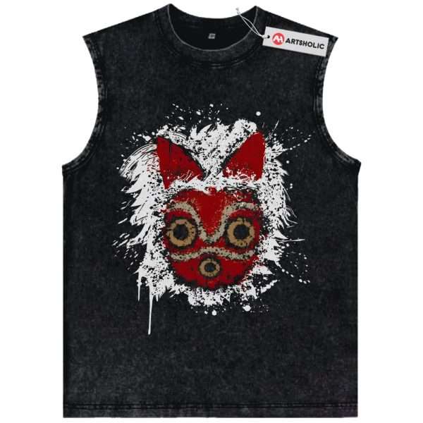 Princess Mononoke Tank Top, Studio Ghibli Tank Top, Anime Tank Top, Vintage Tank Top