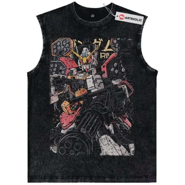 Gundam Tank Top, Anime Tank Top, Vintage Tank Top