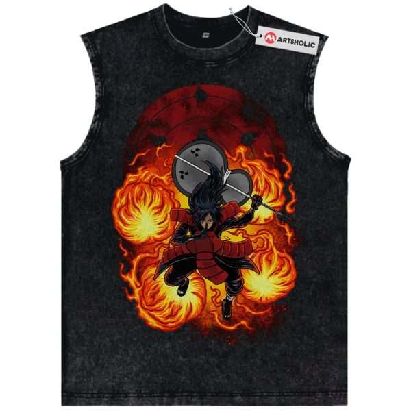 Madara Uchiha Tank Top, Naruto Tank Top, Anime Tank Top, Vintage Tank Top
