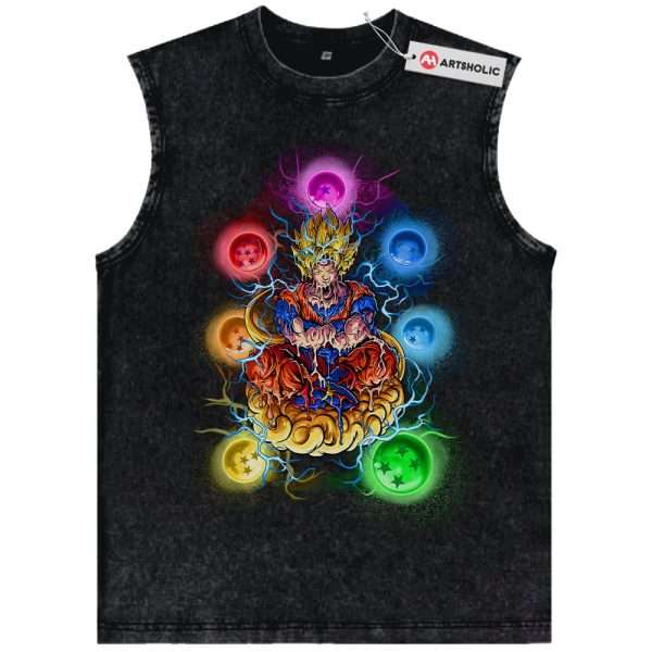Son Goku Tank Top, Dragon Ball Z Tank Top, DBZ Tank Top, Anime Tank Top, Vintage Tank Top