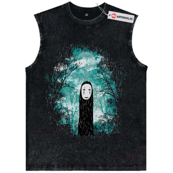 No Face Tank Top, Spirited Away Tank Top, Studio Ghibli Tank Top, Anime Tank Top, Vintage Tank Top