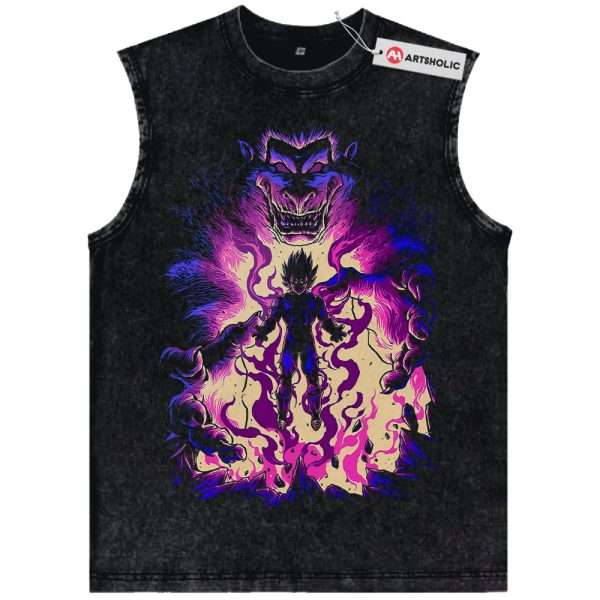 Vegeta Tank Top, Dragon Ball Z Tank Top, DBZ Tank Top, Anime Tank Top, Vintage Tank Top