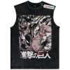 Eren Yeager Tank Top, Attack On Titan Tank Top, AOT Tank Top, Anime Tank Top, Vintage Tank Top