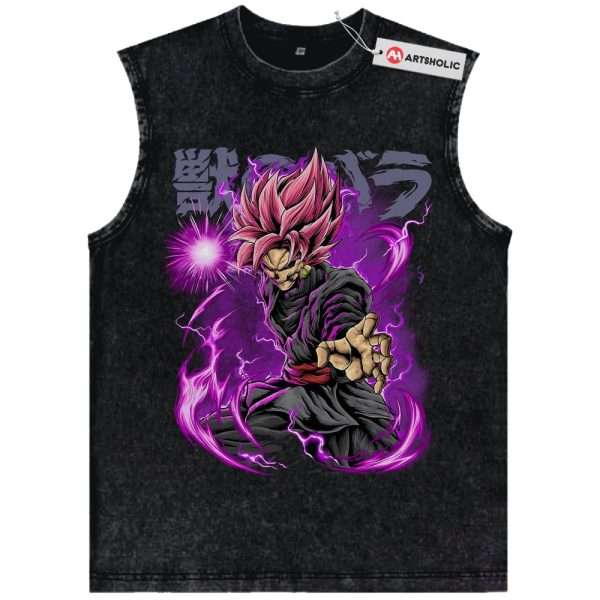 Goku Black Tank Top, Dragon Ball Z Tank Top, DBZ Tank Top, Anime Tank Top, Vintage Tank Top