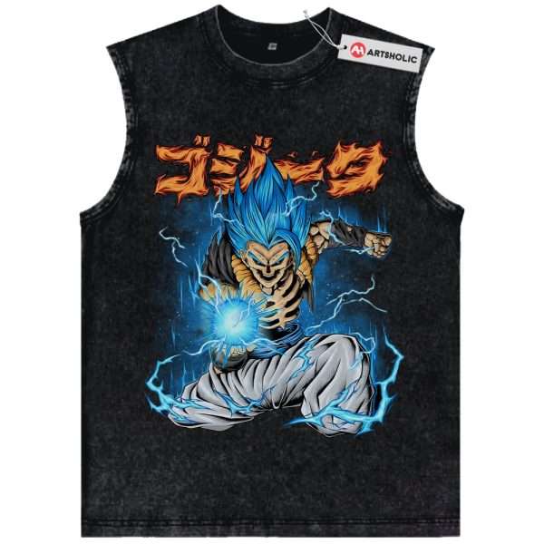 Gogeta Tank Top, Dragon Ball Z Tank Top, DBZ Tank Top, Anime Tank Top, Vintage Tank Top