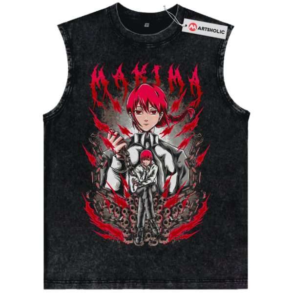 Power Tank Top, Chainsaw Man Tank Top, Anime Tank Top, Vintage Tank Top