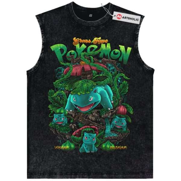 Bulbasaur Tank Top, Ivysaur Tank Top, Venusaur Tank Top, Pokemon Tank Top, Anime Tank Top, Vintage Tank Top