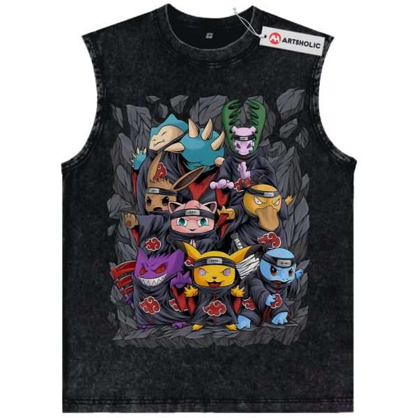 Pokemon Tank Top, Anime Tank Top, Vintage Tank Top