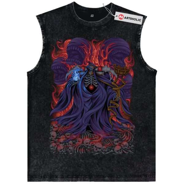Ainz Ooal Gown Tank Top, Overlord Tank Top, Anime Tank Top, Vintage Tank Top