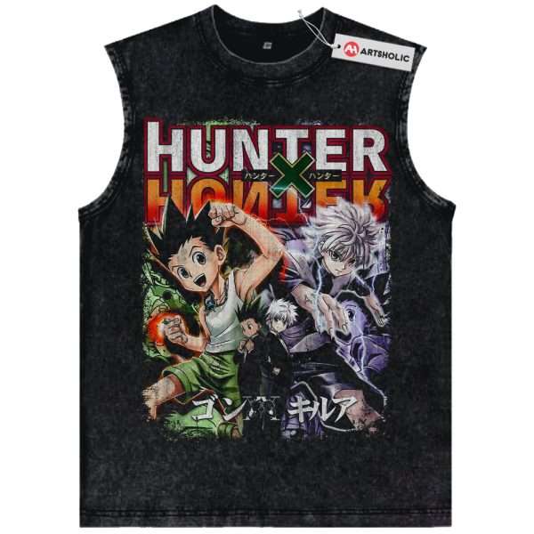 Hunter x Hunter Tank Top, HxH Tank Top, Anime Tank Top, Vintage Tank Top