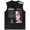 Shanks Tank Top, One Piece Tank Top, Anime Tank Top, Vintage Tank Top